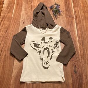 L’ovedbaby Organic Giraffe Hoodie